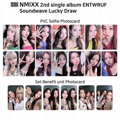NMIXX 2nd Single Album Entwurf Lucky Draw Photocard Benefit Unit