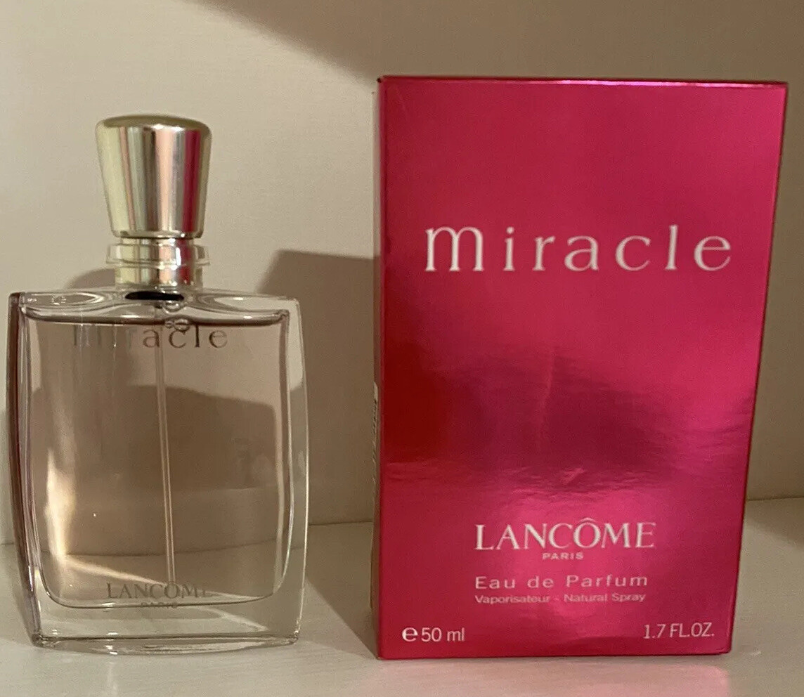 Miracle Lancome for Women 1.7 oz Eau de Parfum New With Open Box