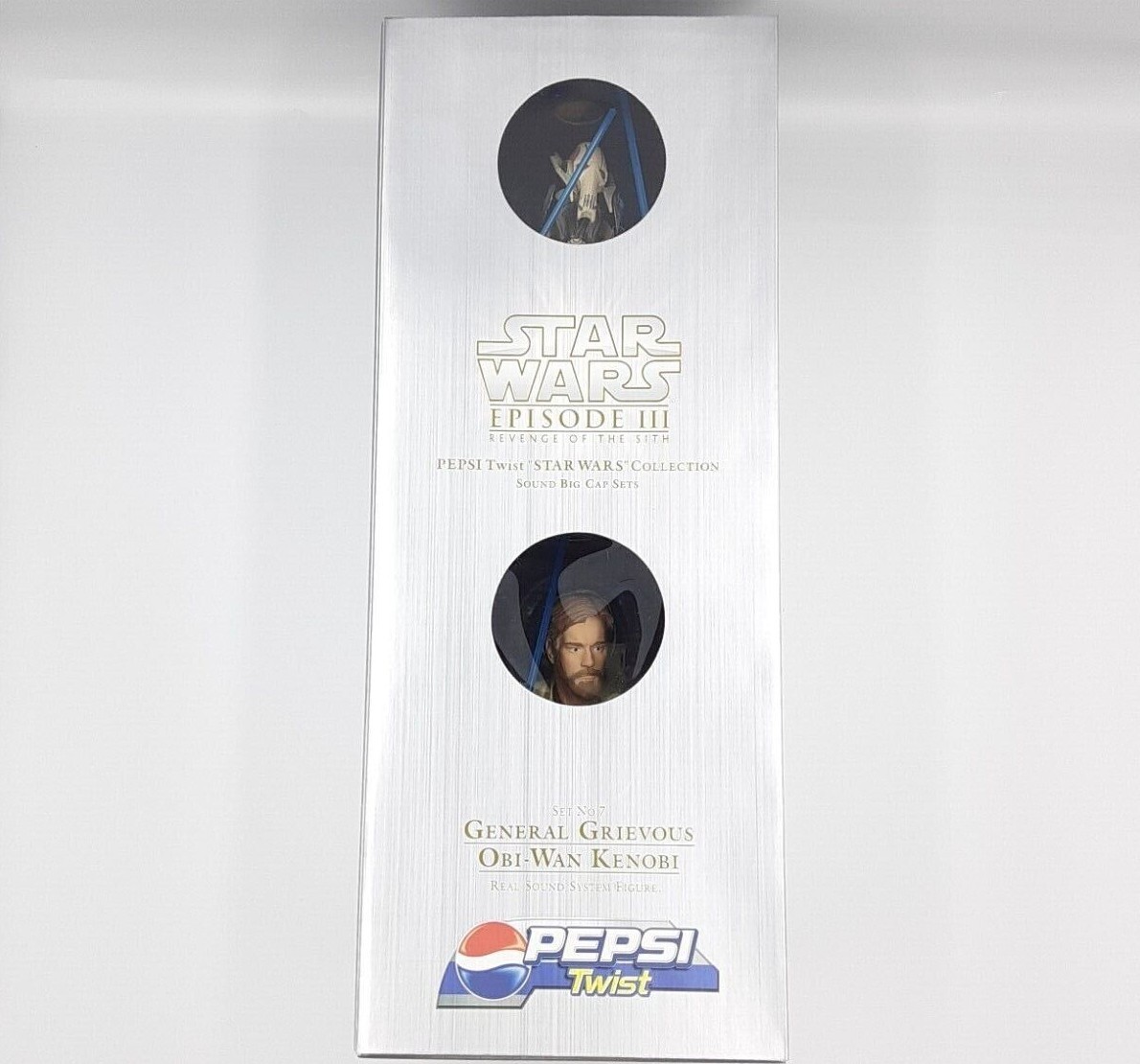 PEPSI TWIST Star Wars III Novelty Sound Big Cap Set 7 GENERAL