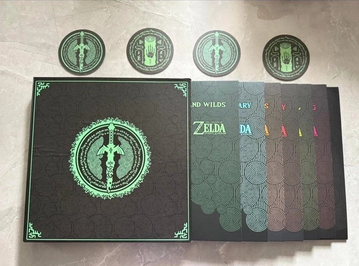 Legend of Zelda Tears Of The Kingdom Vinyl 7LP Set VGM Not