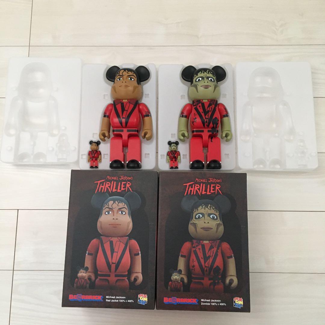 Bearbrick Michael Jackson 400 100 Box Set | eBay