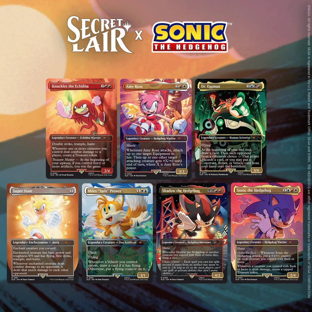 Secret Lair x Sonic Bundle Complete Foil/Nonfoil Edition MTG | eBay