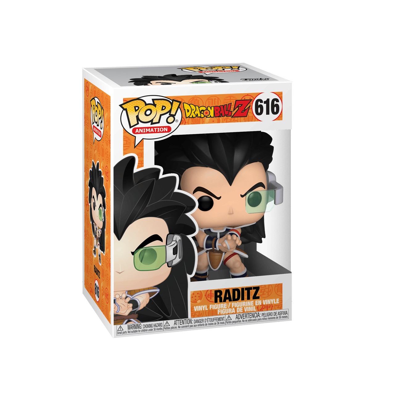 Funko Pop Animation Dragon Ball Z Raditz Vinyl Figure # 616
