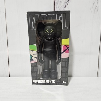 KAWS Companion Style Figure – Black Vinyl Replica with Box