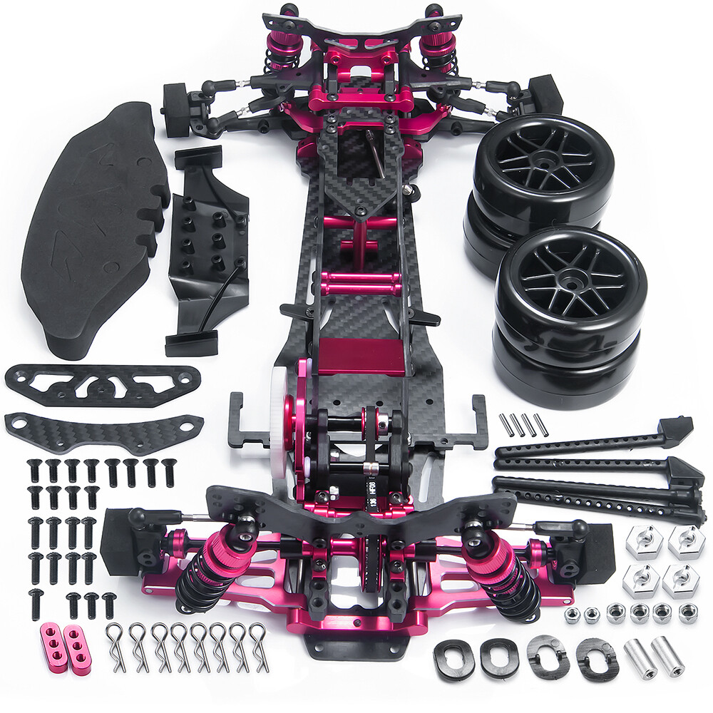 Alloy Metal 1/10 Chassis Sakura D5 MR V2 Frame Kit RC 2WD Drift