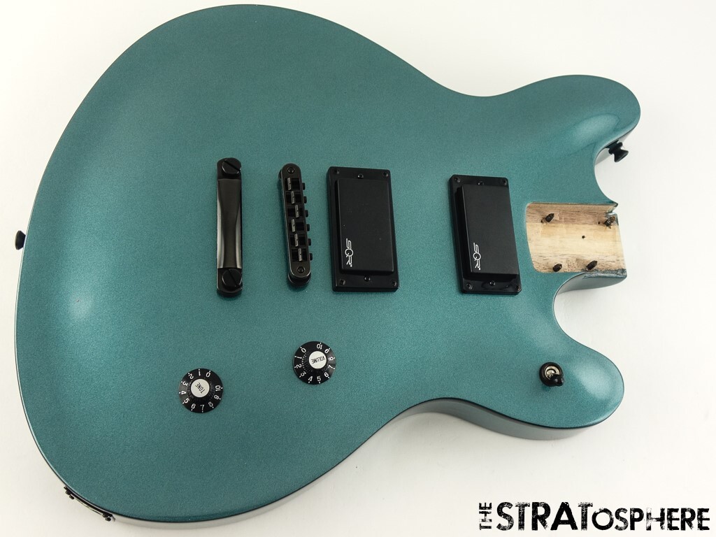 Fender Squier Contemporary Active Starcaster LOADED BODY Gunmetal