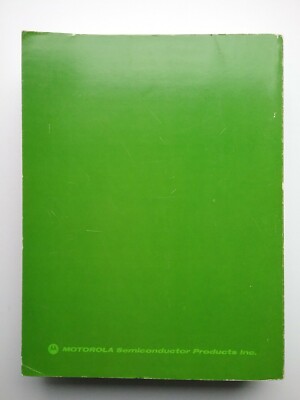 MOTOROLA SEMICONDUCTOR DATA LIBRARY Vol 6 Series B 1976 | eBay