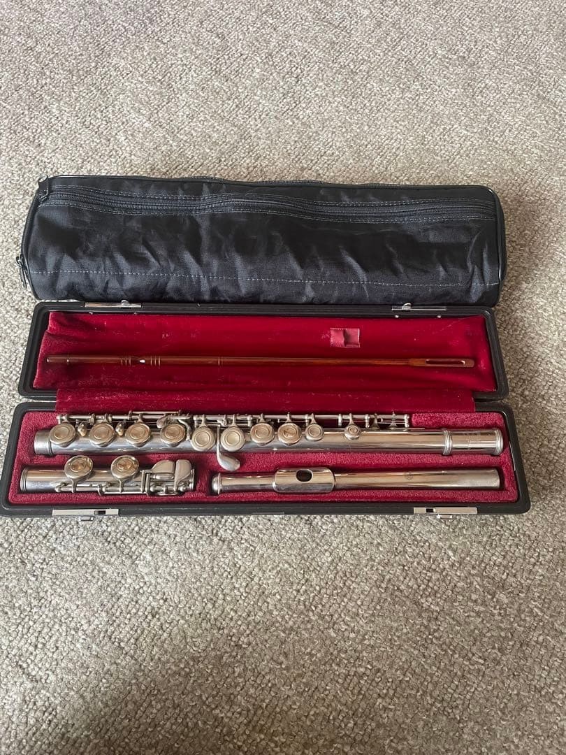 ジャンク】中古 YAMAHA YFL-221 Yamaha YFL-221 Flute - Silver for