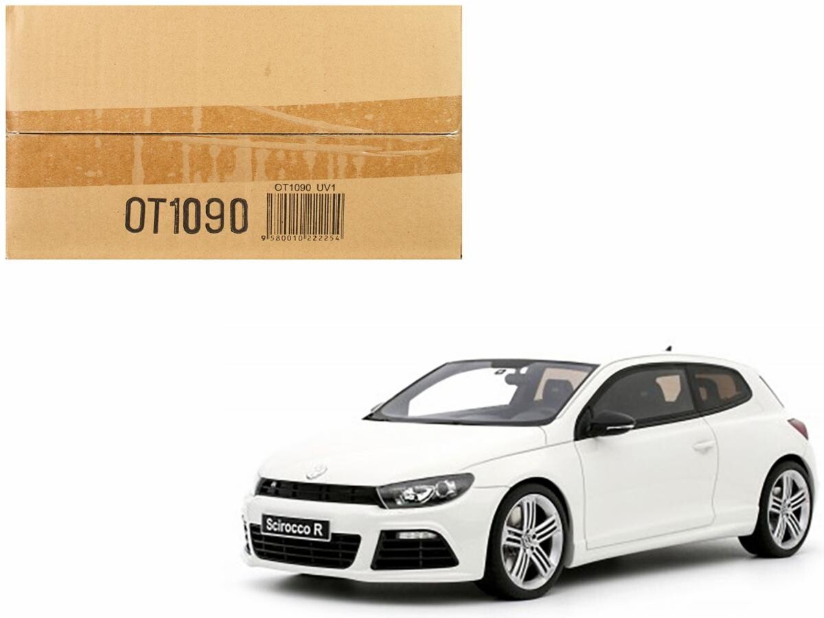 Otto Mobile 2008 Volkswagen Scirocco 3 R Phase 1 Candy White 1/18