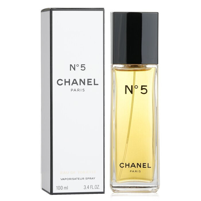 Chanel No5 Eau De Toilette Spray 100ml/3.4oz Brand New In Sealed