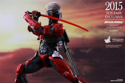 Hot Toys VGM19 Metal Gear Rising Revengeance Raiden Inferno Armor