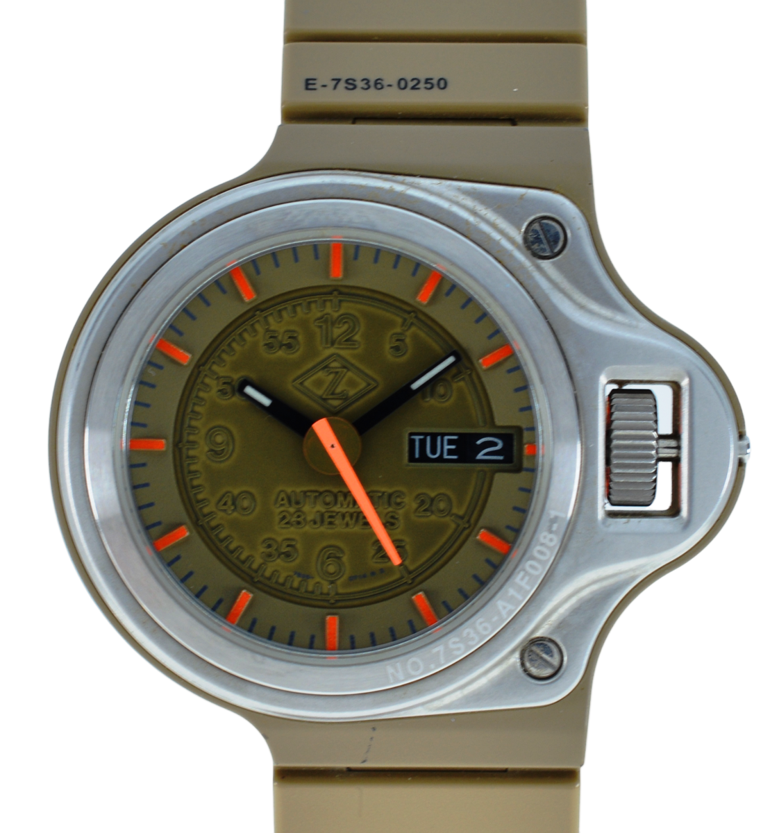 Seiko Cabane de Zucca JDM Giugiaro Dashboard Automatic Brown Watch