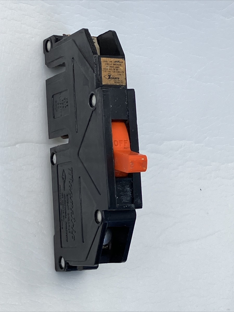 Zinsco Magnetrip 20 Amp 1 Pole Circuit Breaker 1P type T T20 T120