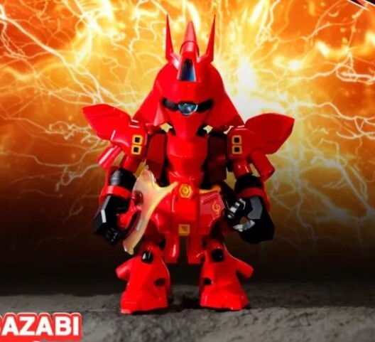 Bandai Namco QMSV Mini Sazabi MSN-04 Blind Box Confirmed Figure