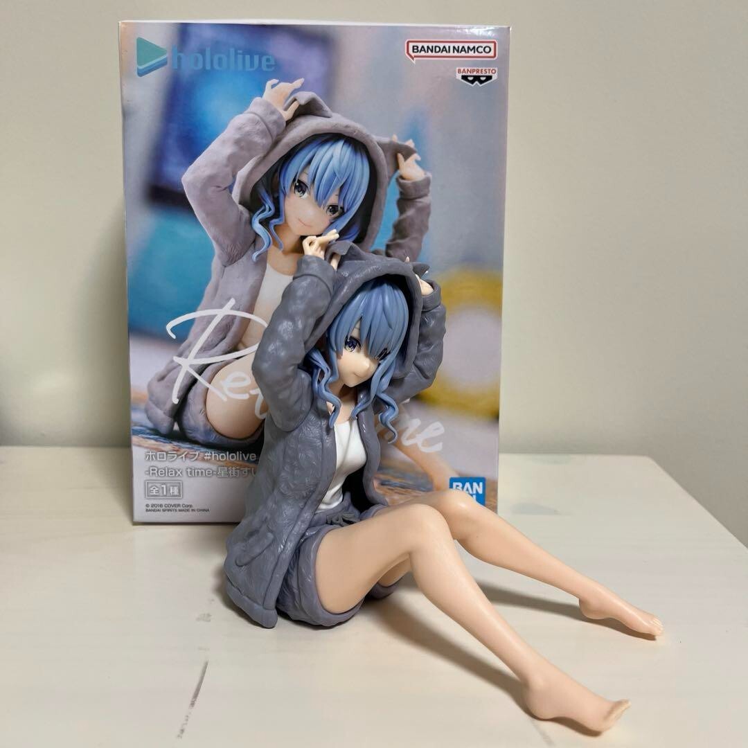 Hololive Production Hoshimachi Suisei Relax Time Figure Banpresto