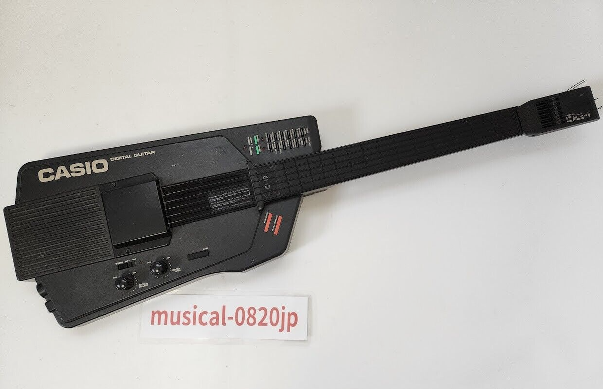 CASIO DG-1 Digital Guitar Synthesizer Electric Guitar | eBay