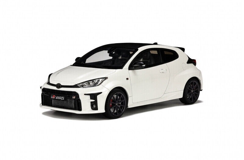 1/18 Toyota Yaris GR 2021 (White Pearl) Resin Model Car by Otto