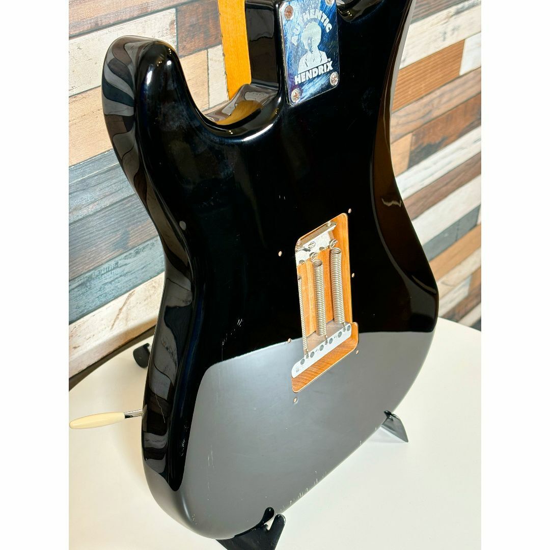 Electric Guitar Fender Mexico Jimi Hendrix Stratocaster Black S/N