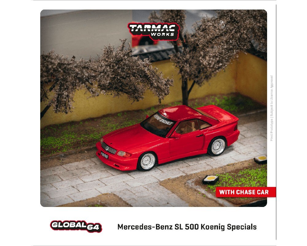 Tarmac Works 1:64 Global64 Mercedes-Benz SL 500 Koenig Specials