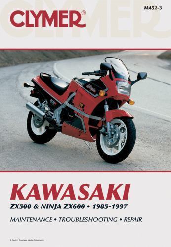 Printed Book 1985 - 1997 Kawasaki ZX500 ZX600 Ninja Repair Service