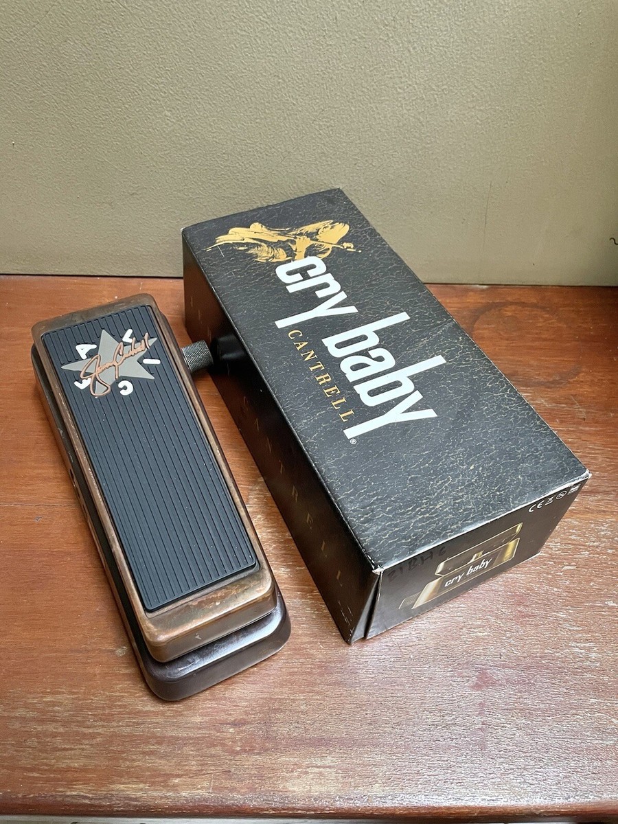 Dunlop JC95 Jerry Cantrell Signature Cry Baby Wah NOS! New Old