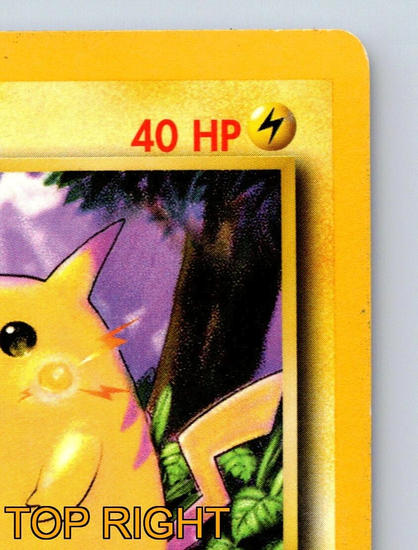 Pikachu 40 HP Thunder Jolt Attack Rarity Yellow Colorful Pokémon