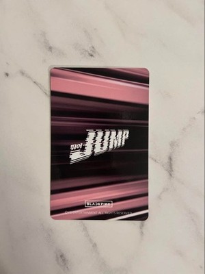 BLACKPINK JENNIE WORLD TOUR DEADLINE JUMP Photocard PC Photo card