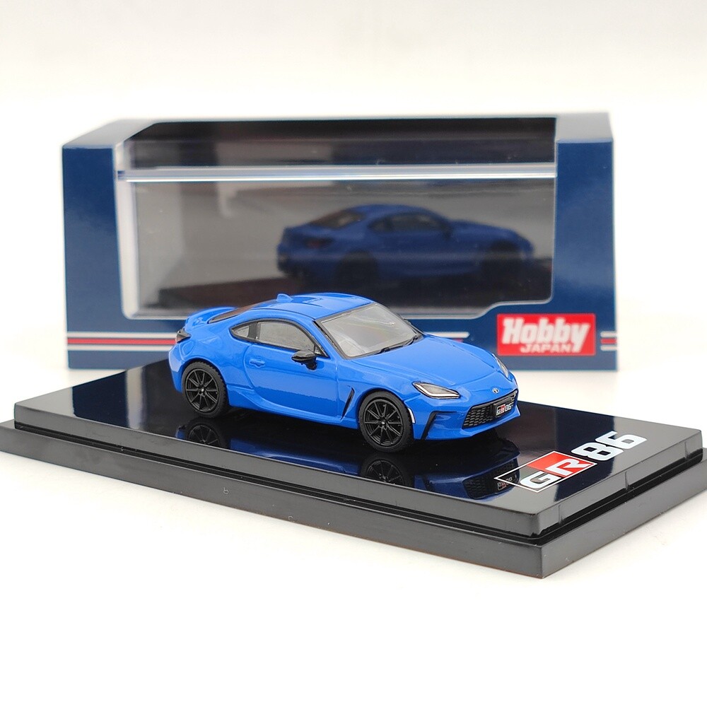 Hobby Japan 1/64 TOYOTA GR86 RZ 3BA-ZN8 HJ641048ABL Diecast Toys