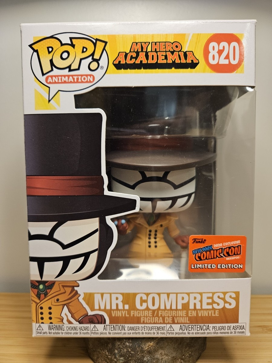 Funko Pop! Mr Compress #820 Vinyl Figure My Hero Academia 2020