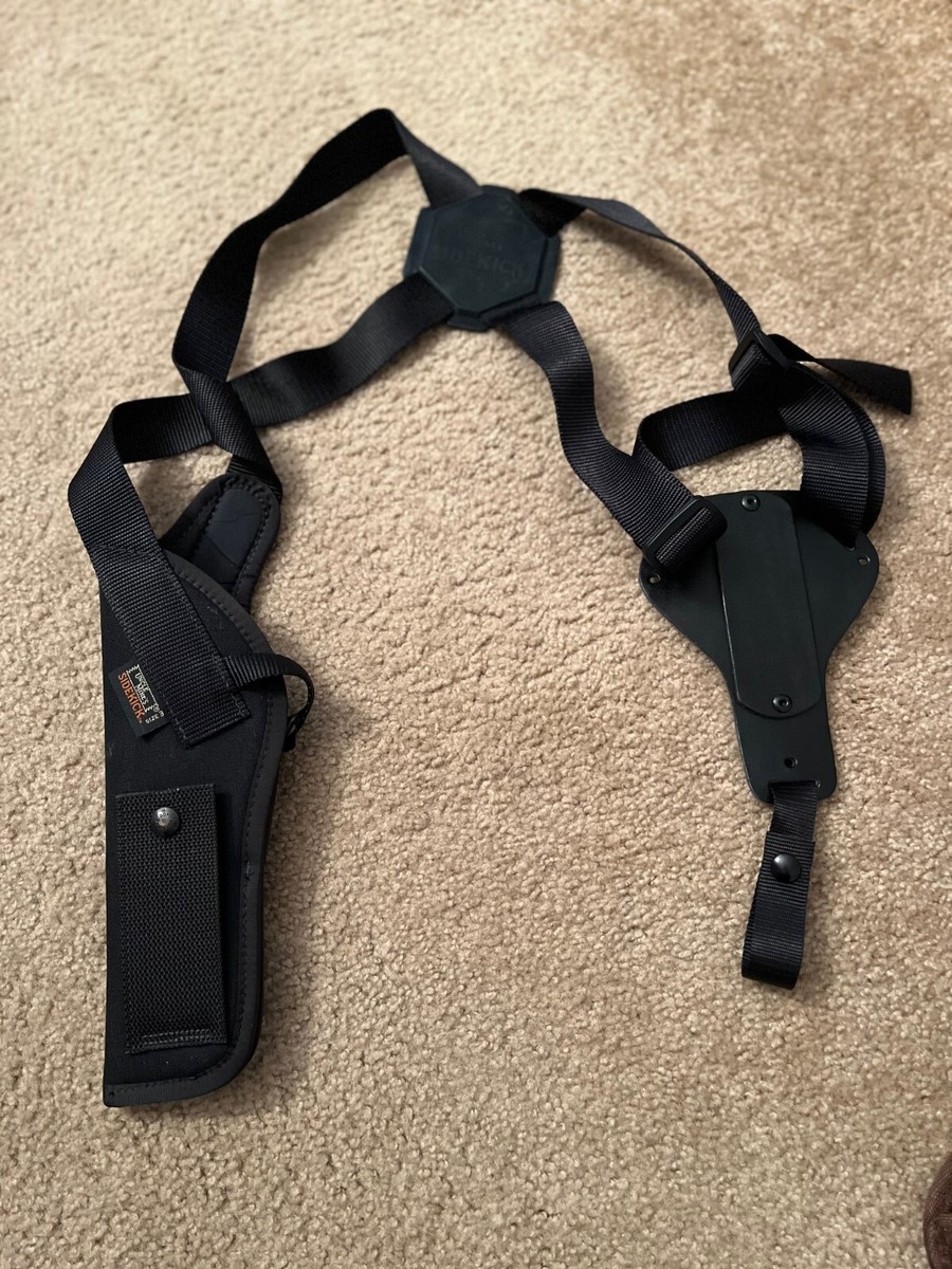 Used Uncle Mike's Sidekick Black Shoulder Holster Size 3 *FREE