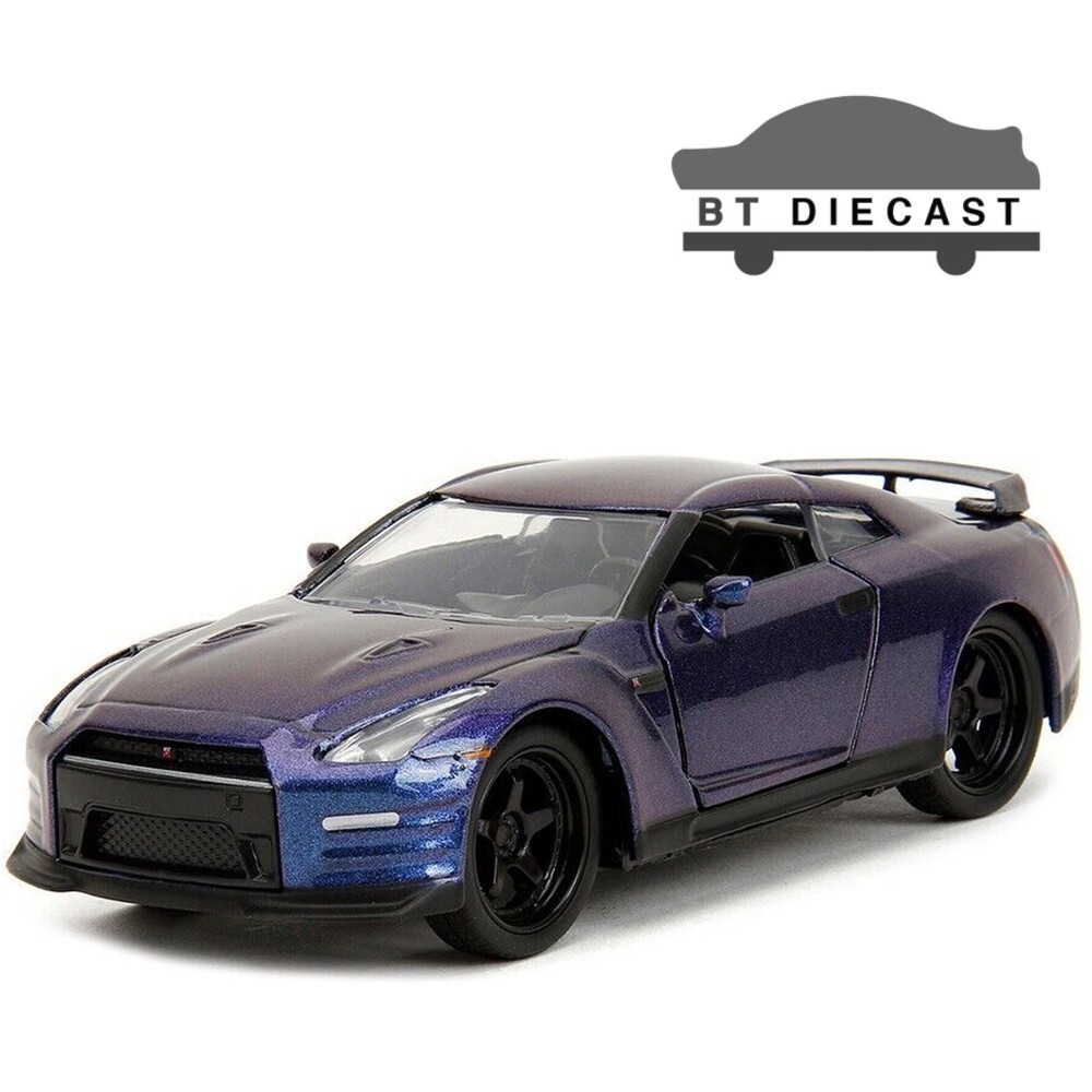JADA PINK SLIPS 2009 NISSAN GT-R R35 1/32 DIECAST MODEL CAR PURPLE