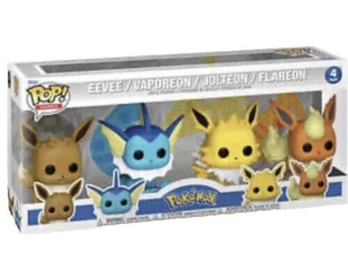 Eevee 4 Pack Funko | eBay