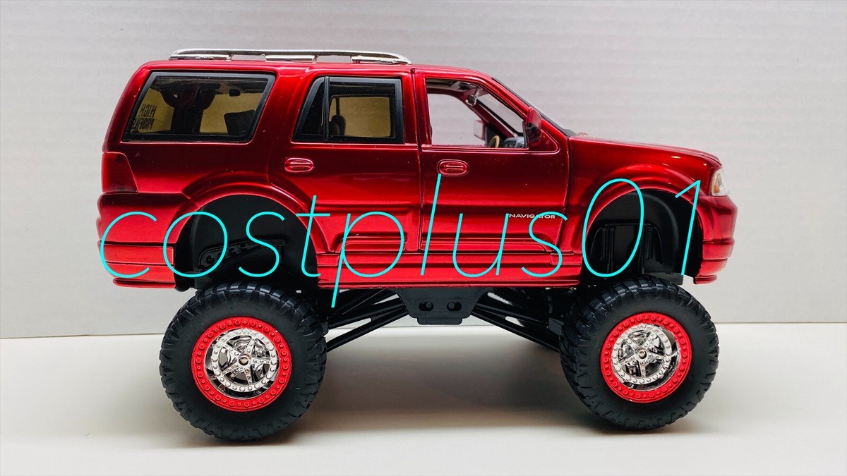 JADA HIGH PROFILE LINCOLN NAVIGATOR 1:24 RED | eBay