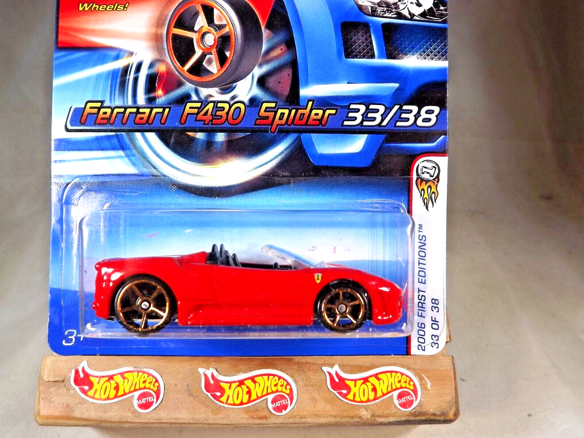 2006 Hot Wheels Faster Than Ever #33 First Edition FERRARI F430