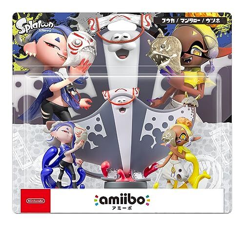 Nintendo amiibo Splatoon 3 Deep Cut Surimi Union set Shiver Frye