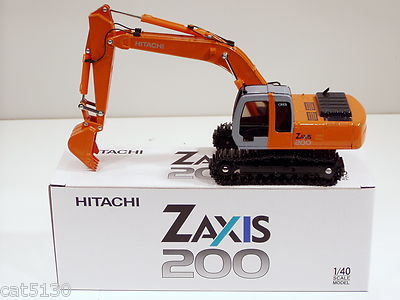 Hitachi Zaxis 200 Excavator - 1/40 - Shinsei - China - MIB | eBay