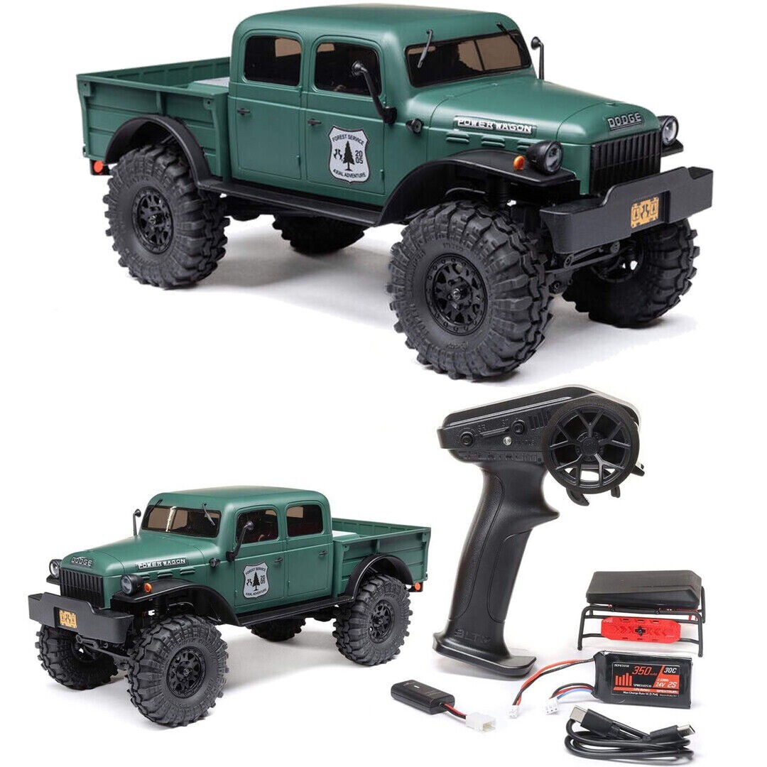 Axial AXI00007T2 1/24 SCX24 Dodge Power Wagon 4WD Rock Crawler