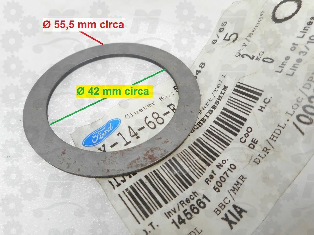 Rondella regolaggio pignone differenziale, per: Ford Transit dal