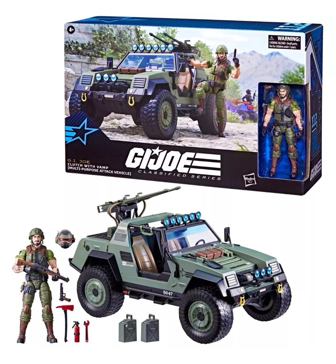 GI JOE CLASSIFIED Hasbro 1/12 Vamp Clutch 6