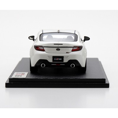 Spark TOYOTA GR86 1:43 Scale Model Crystal White Pearl GAZOO Japan