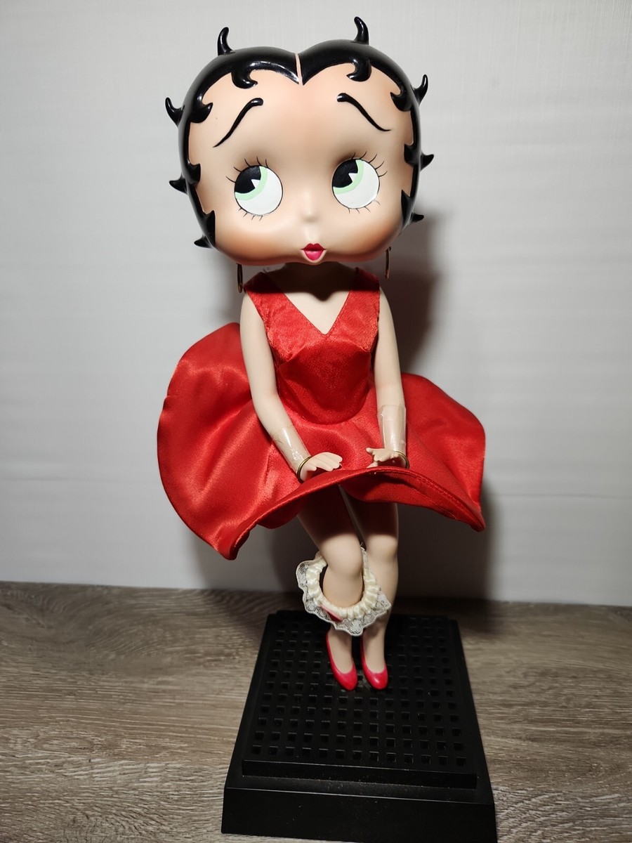 Betty Boop Vintage Rare Porcelain Doll 