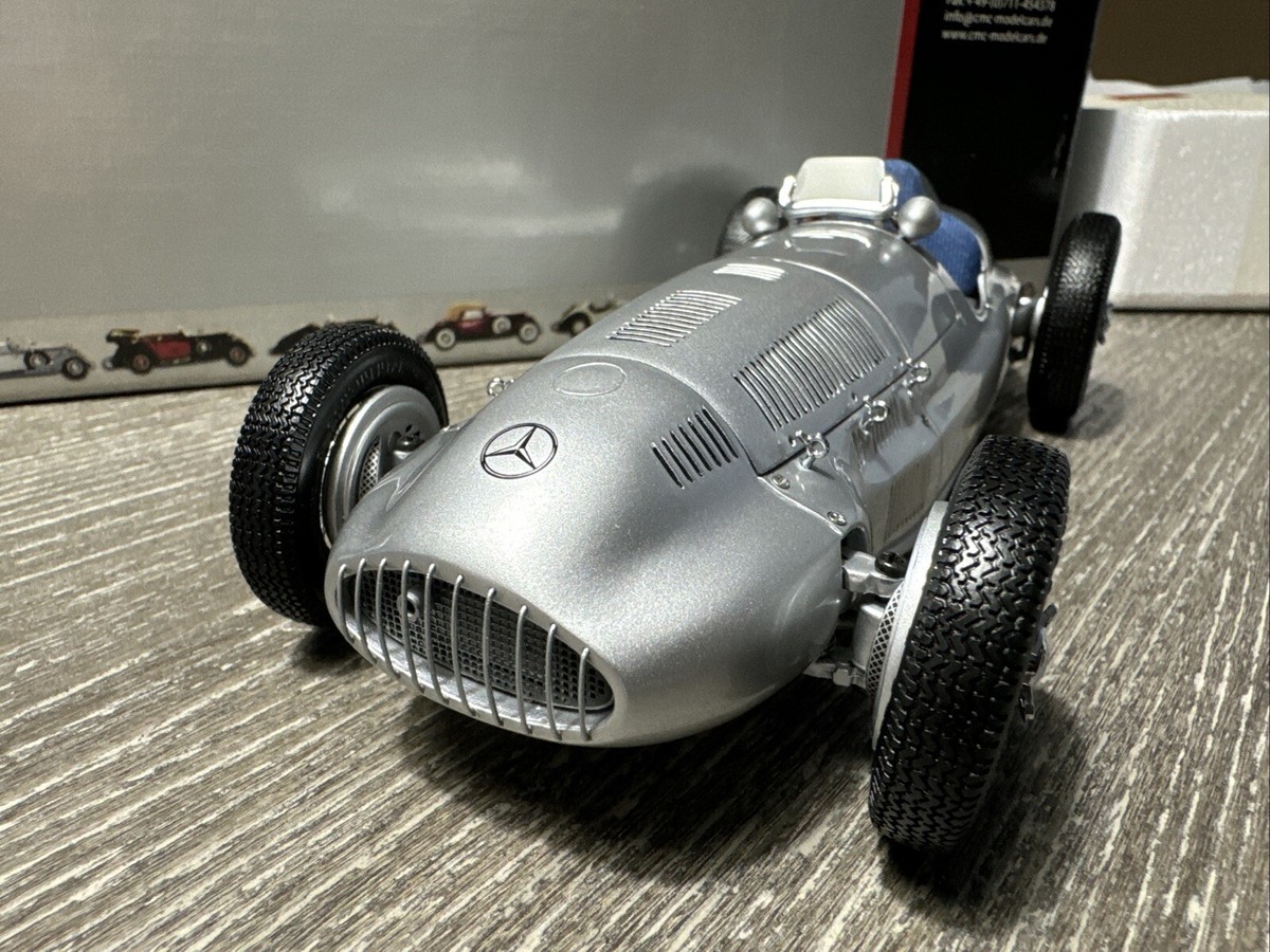 1/18 Scale CMC Mercedes Bemz W165, 1938 Der grosse Sieger Von
