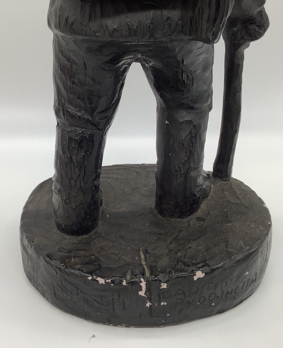 the peddler by austin products 1969 black finish sculptures