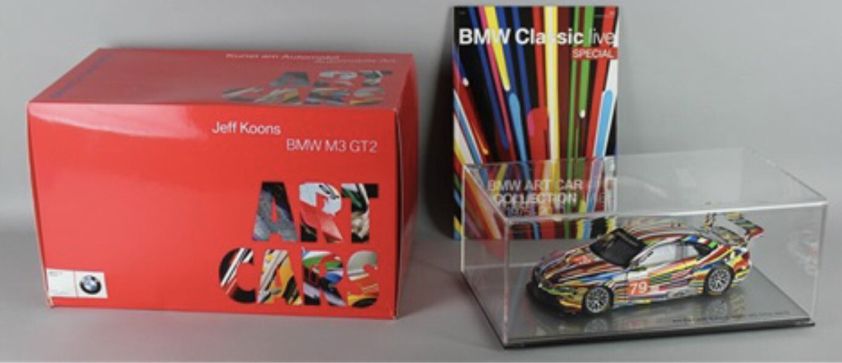 Jeff Koons BMW Art Car 1:18 Scale M3 GT2 Le Mans Racer Brand New