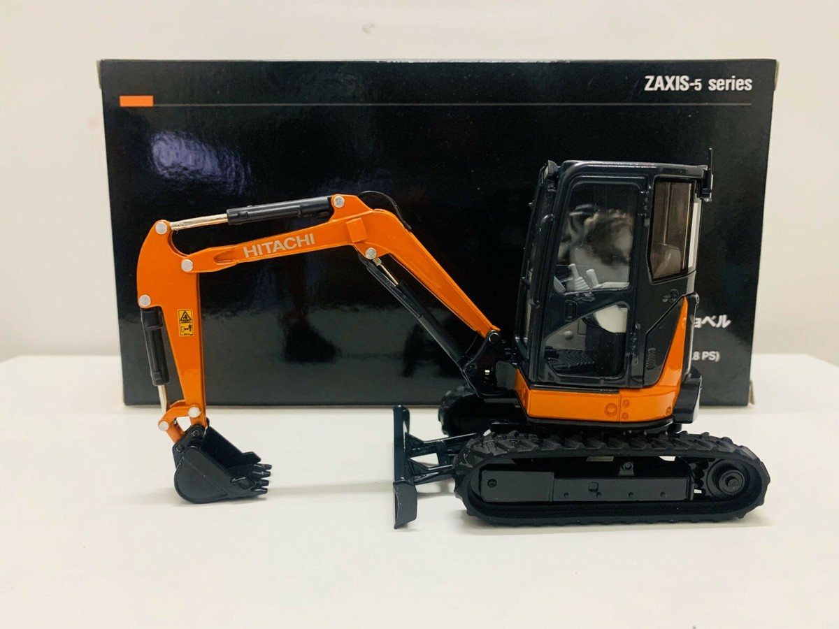 Hitachi Zaxis 35U Compact Mini Excavator 1/30 Die-Cast Model New