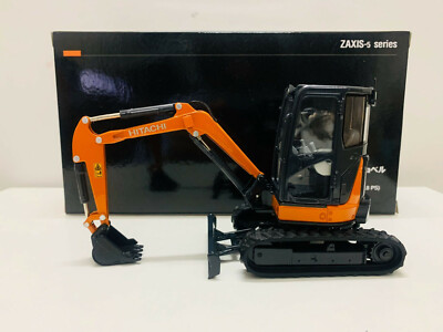 Hitachi Zaxis 35U Compact Mini Excavator 1/30 Die-Cast Model New