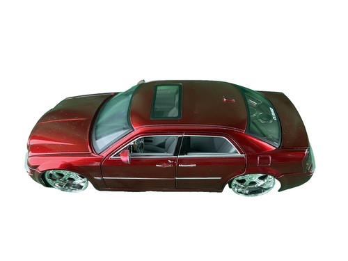 1:24 Jada Dub City Chrysler 300C in BLUE Reverse doors diecast car