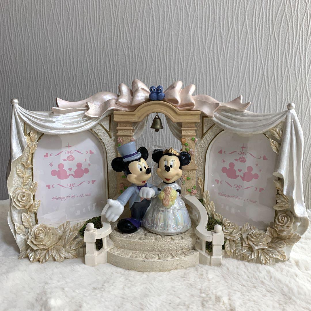 Disney Wedding Mickey Minnie Photo Frame 3 | eBay