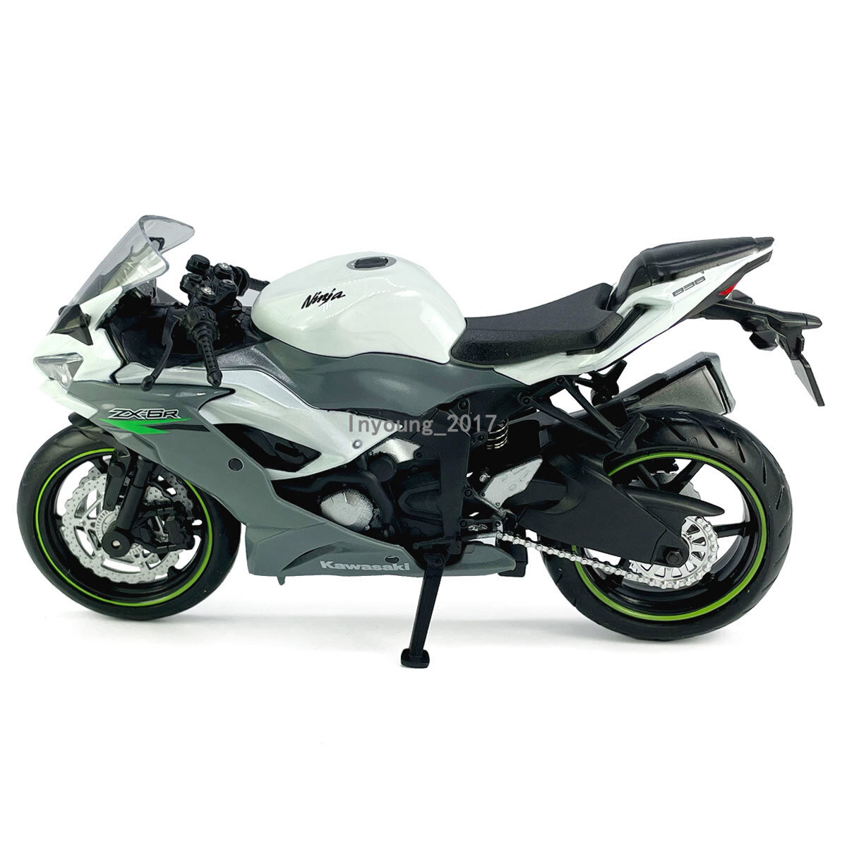 1:12 Kawasaki Ninja ZX-6R Motorcycle Model Diecast Toy Vehicle