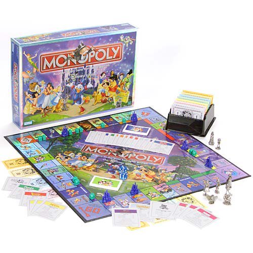 2001 Monopoly The Disney Edition - Replacement Game Parts/Pieces